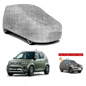 car-body-cover-check-print-maruti-ignis